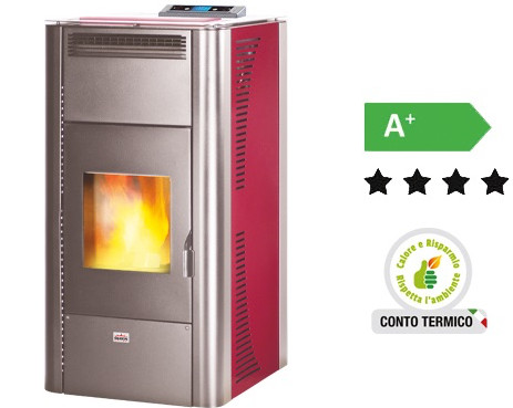 Termostufa idro pellet queen - termostufa,